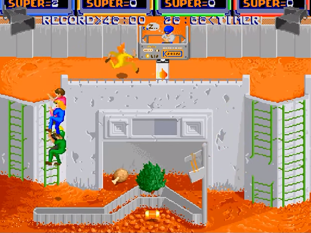 (사다리 등 다양한 기믹을 이용하여 경주를 벌인다)