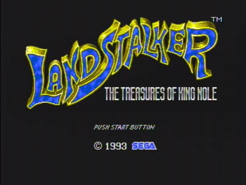 (랜드스토커.당시로써는 대단히 참신한 시도가 아닌가 생각된다)