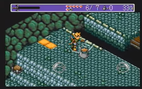 (계단을 오르내리면서 각종 기믹을 파악해서 가야 한다)