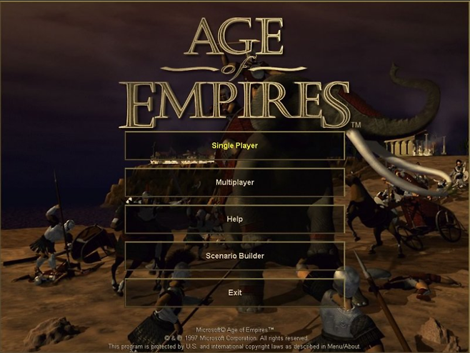 <에이지 오브 엠파이어> PC DOS