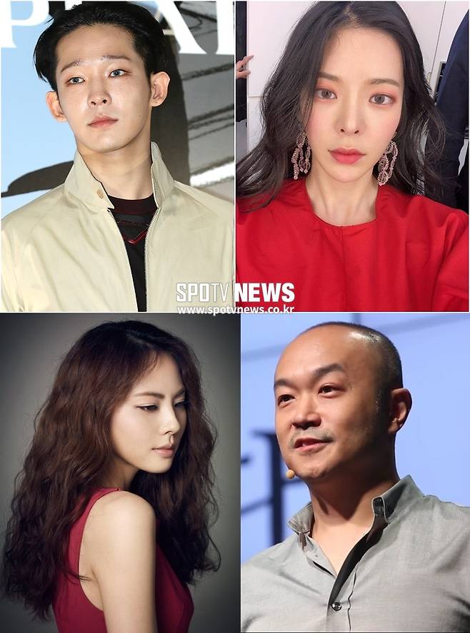 ▲ 남태현, 장재인이 열애 중이다(윗줄 왼쪽부터). 박지윤이 조수용 카카오 대표와 지난달 결혼했다(아랫줄 왼쪽부터). 스포티비DB 출처l장재인 SNS