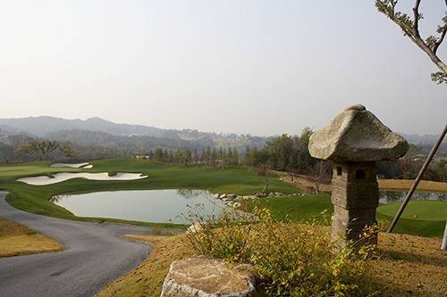 마운틴코스 5번홀(사우스스프링스 사진).