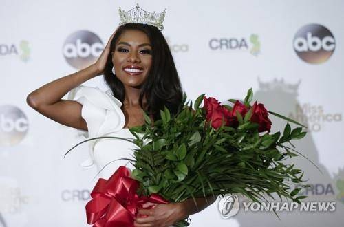 2019 미스 아메리카 니아 크랭클린 [UPI=연합뉴스]