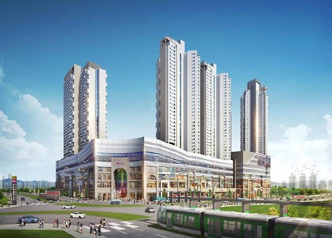 동탄 호수공원 그랑파사쥬 투시도 [사진 : 세현개발]