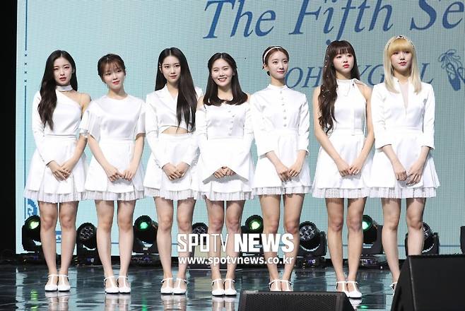 ▲ 순위 집계 오류로 뒤늦게 '엠카운트다운' 1위에 오른 오마이걸. ⓒ곽혜미 기자