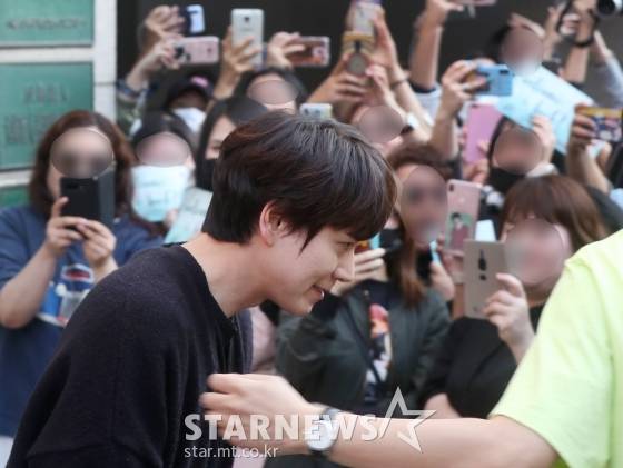 &nbsp;그룹 슈퍼주니어 규현 / 사진=홍봉진 기자 honggga@