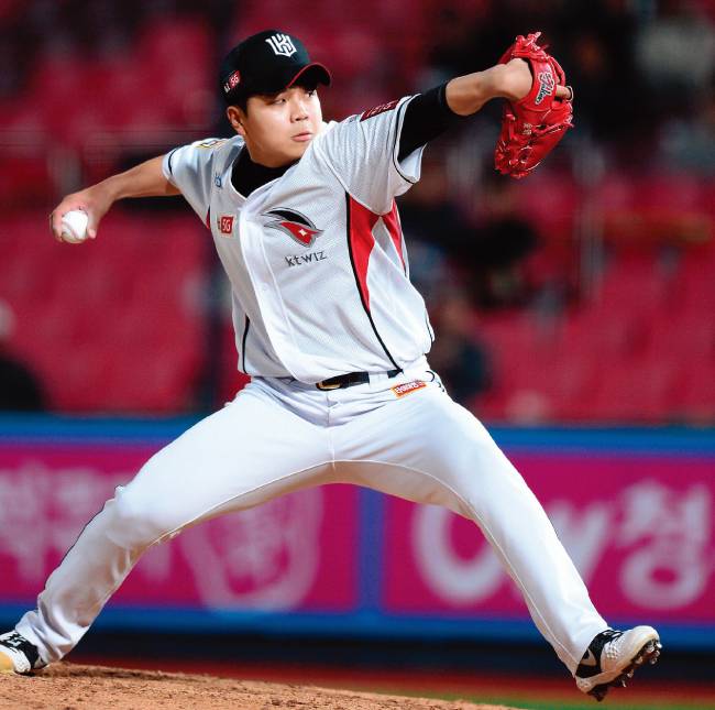 kt 위즈의 최연소 현역투수 손동현. [스포츠동아]