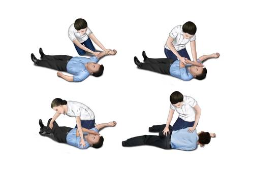 회복자세 [질병관리본부 제공]