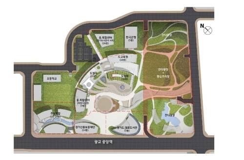 경기융합타운 위치도 [경기도 제공]