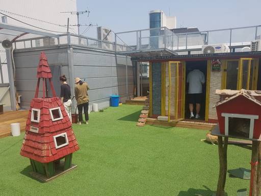 서울 강동구에 마련된&nbsp;길고양이 보호센터 ‘어울쉼터’