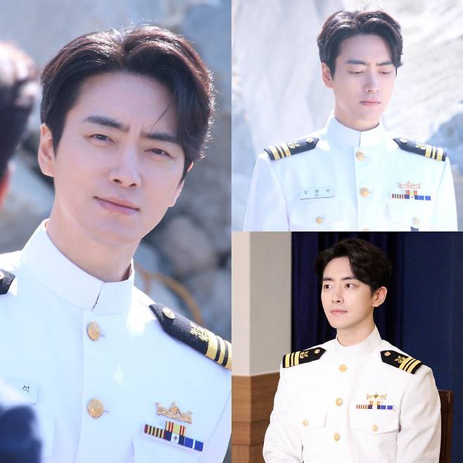 tvN <60일, 지정생존자> 이준혁 포스터 비하인드 컷. 사진 | 에이스팩토리