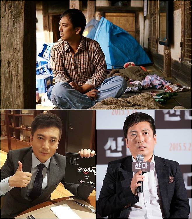 왼쪽부터 시계방향으로 영화 '재꽃', '산다', 드라마 '또 오해영'에 출연한 배우 박명훈 (사진=각 제작사, 박명훈 인스타그램)
