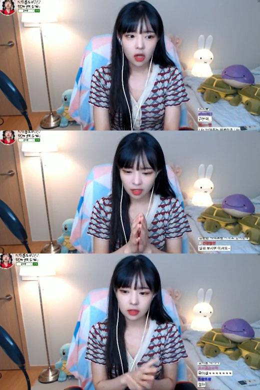 사진은 bj 잼미님. /사진=트위치 방송화면 캡처