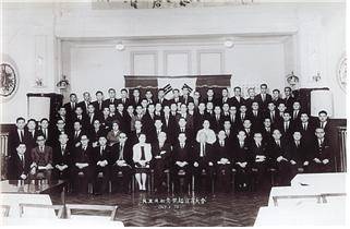 ▲ 민주공화당 창당준비위원장으로 선출된 JP (1963.1.18.) (출처: 운정재단 아카이브)