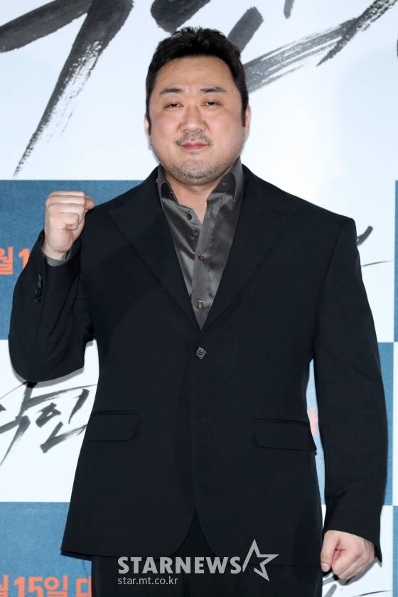 배우 마동석 / 사진=스타뉴스