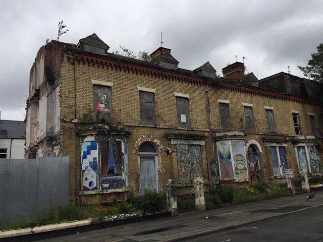 그랜비 스트리트 인근 거리는 여전히 빈집으로 남아있다.