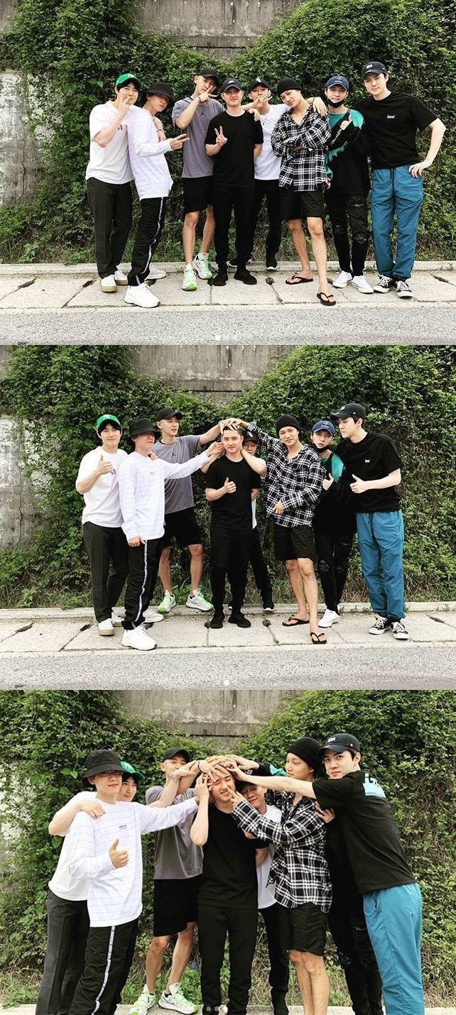 엑소/찬열 인스타그램 캡처 © 뉴스1