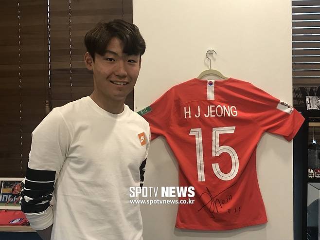 ▲ 지난 6월 27일 스포티비뉴스와 인터뷰를 진행했던 정호진.