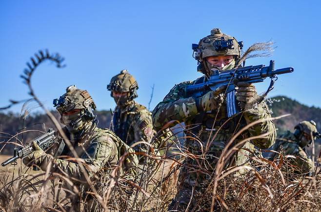 CCT 요원들의 훈련 모습 / 사진제공 = 공군
