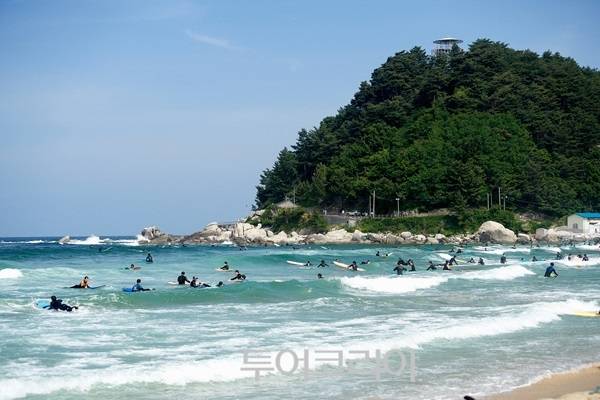 ▲ 죽도해변/사진, 양양군