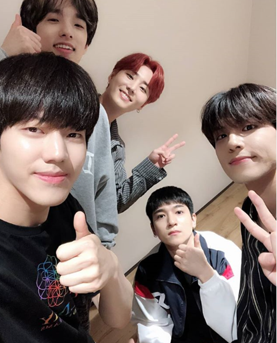 day6가 '엠카운트다운' 1위 소감을 전했다./사진=day6 공식 인스타그램