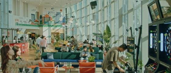 tvN '검블유'에 등장한 종로 위워크 [사진 tvN]