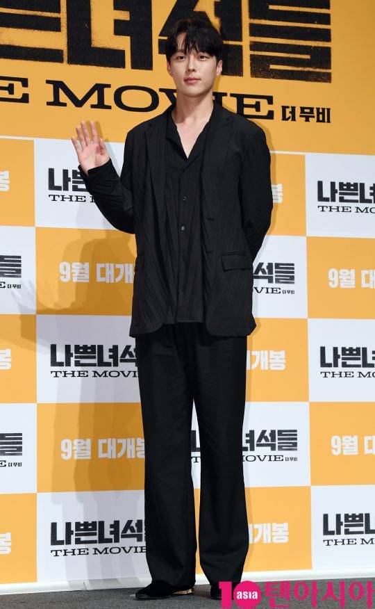 영화 ‘나쁜 녀석들: 더 무비’에서 경찰대 수석 출신 고유성으로 열연한 배우 장기용./&nbsp;조준원 기자 wizard333@