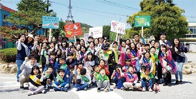 순창 복흥초는 전교생 51명 중 절반인 25명은 다문화학생이다. (사진=순창 복흥초)