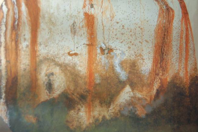 수렵총 서벽 백호, 수렵도(모사도)