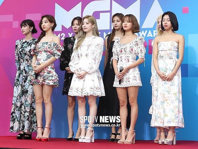 ▲ 그룹 트와이스. ⓒ곽혜미 기자