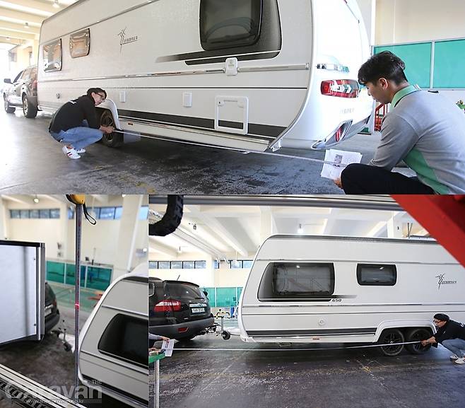 각 부분에 대한 실측작업 진행