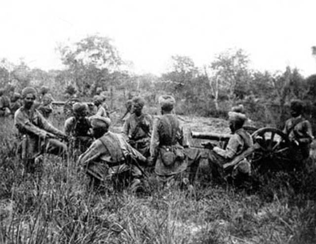 1948년 인도-파키스탄 전쟁 당시 인도군 모습