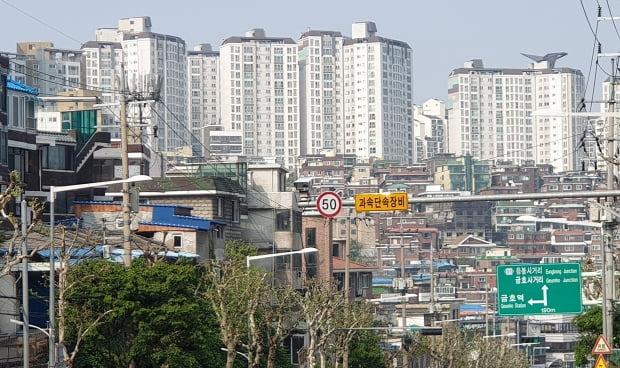 정비구역 지정 절차를 밟고 있는 서울의 한 재개발 예정구역. 전형진 기자