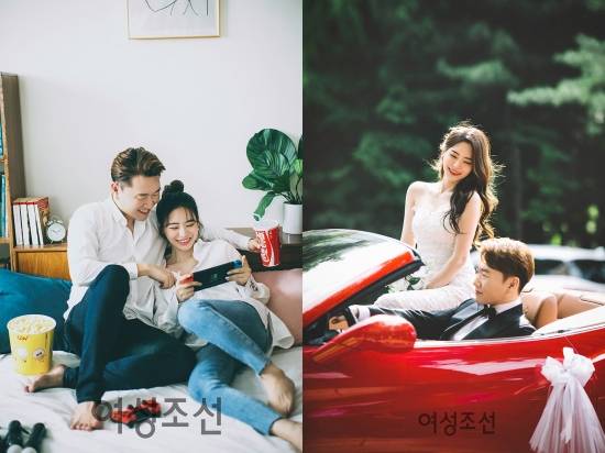 서유리 결혼. /사진=여성조선 제공