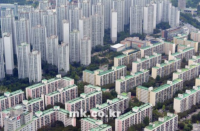 서울 잠실 일대 아파트 단지 전경 [사진 강영국 기자]