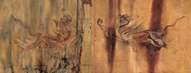 강서중묘 청룡 청룡(좌), 백호