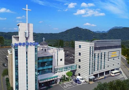 교회 전경. 늘푸른진건교회 제공