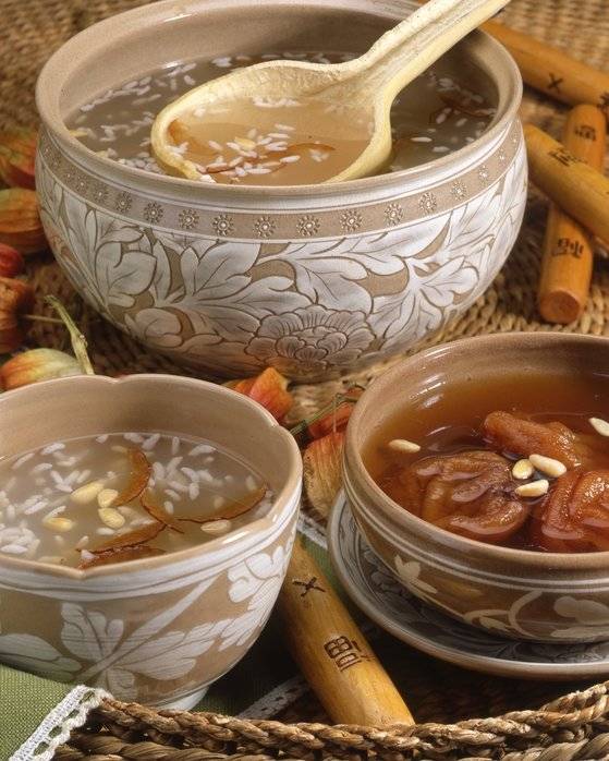 조청을 만드는 과정에서 만들어지는 것이 바로 식혜다. [중앙포토]