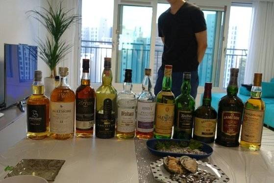 byob 모임으로 경험한 11종의 위스키. [사진 김대영]