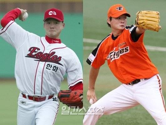 지난 2001년 신인 드래프트에서 2차 1라운드 한화 이글스 지명을 받은 김백만 감독의 현역 시절 모습. IS포토