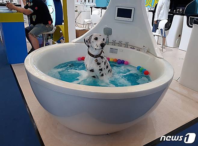 지난 8월21일~25일까지 중국 상하이에서는 '펫페어 아시아'가 열렸다. © 뉴스1 최서윤 기자