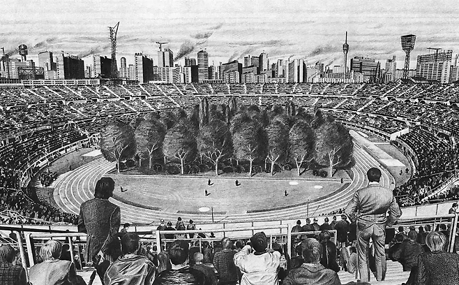 30년 전 막스 테이너의 설계도.