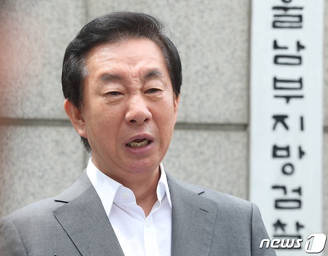 딸의 채용 청탁 의혹으로 재판에 넘겨진 김성태 자유한국당 의원. /뉴스1 DB © News1 신웅수 기자