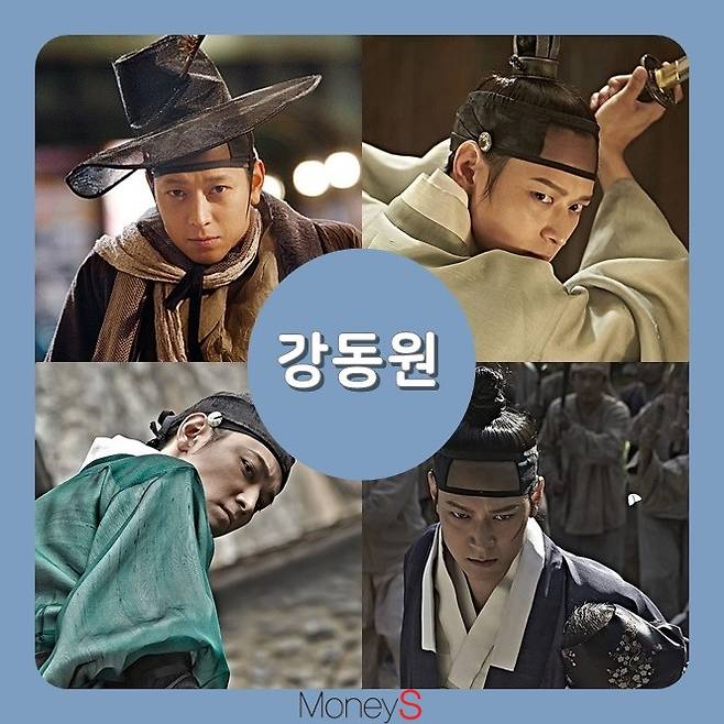 강동원. /사진=영화 '군도', '전우치' 스틸컷