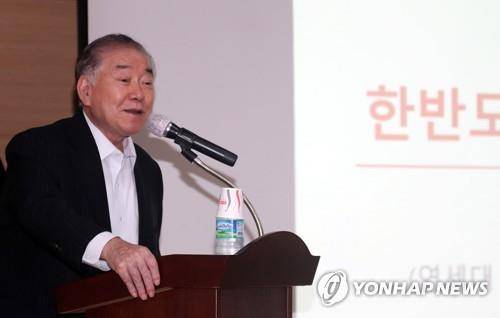 문정인 특보 [연합뉴스 자료사진]