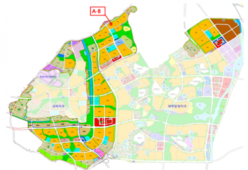 ▲ 경기 파주운정3 A8 구역 위치도 (제공: 국토교통부)