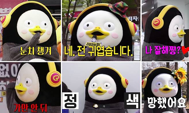 하루가 멀다하고 쏟아져 나오는 펭수 짤방들. /사진 제공=자이언트펭TV 유튜브