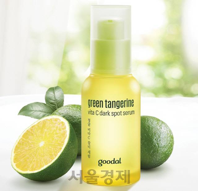 2주 잡티 이별 세럼 별칭 얻은 구달 청귤 비타C 잡티 세럼.