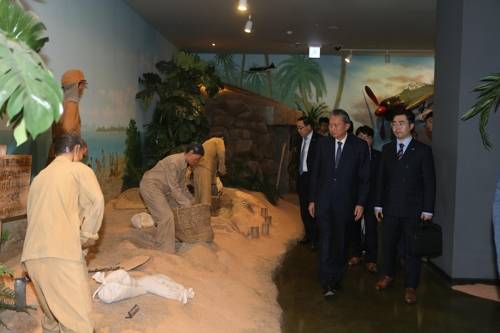 역사관 내부 모습 [차근호 기자]