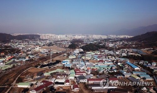 3기 신도시 입지인 하남 교산동 일대 [연합뉴스 자료사진]